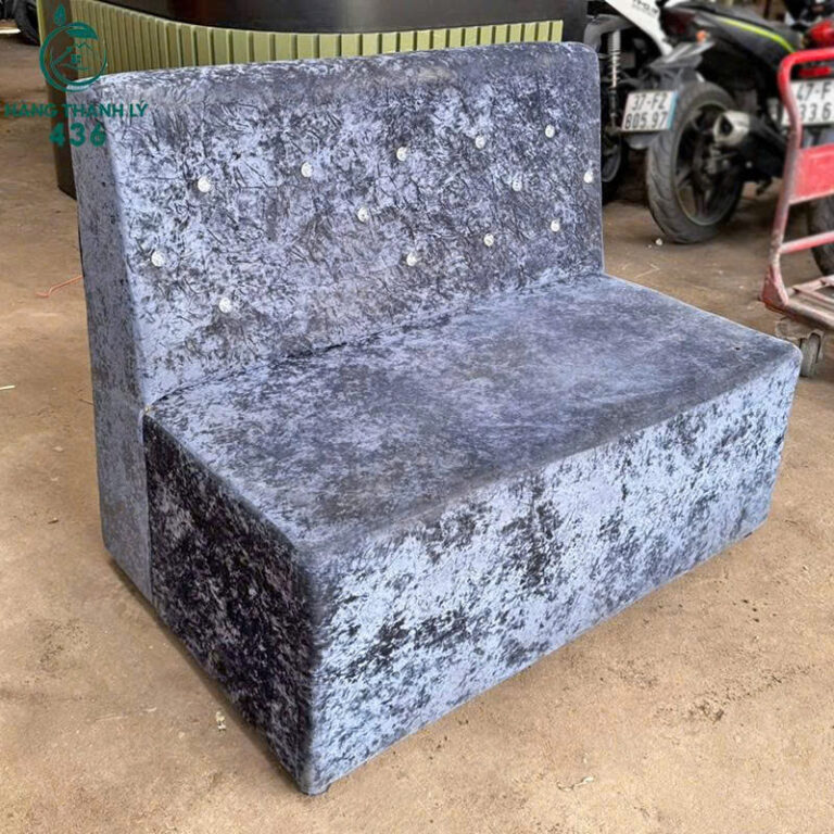ghe sofa boc vai nhung cu