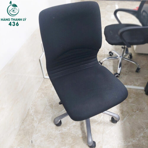 ghe xoay cu khong tay mau den gia re 3