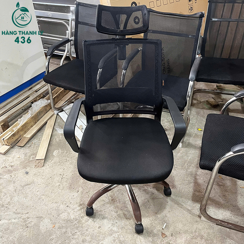 Ghe-Xoay-Nga-Lung-Co-Tua-Dau-Cu-Gia-Re-Mau-1-2 Ghế Xoay Ngã Lưng Có Tựa Đầu Cũ Giá Rẻ (Nhiều Mẫu)