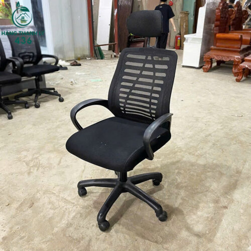 Ghế Xoay Ngã Lưng Có Tựa Đầu Cũ Giá Rẻ (Nhiều Mẫu) 7 Ghe Xoay Nga Lung Co Tua Dau Cu Gia Re Nhieu Mau 2 1