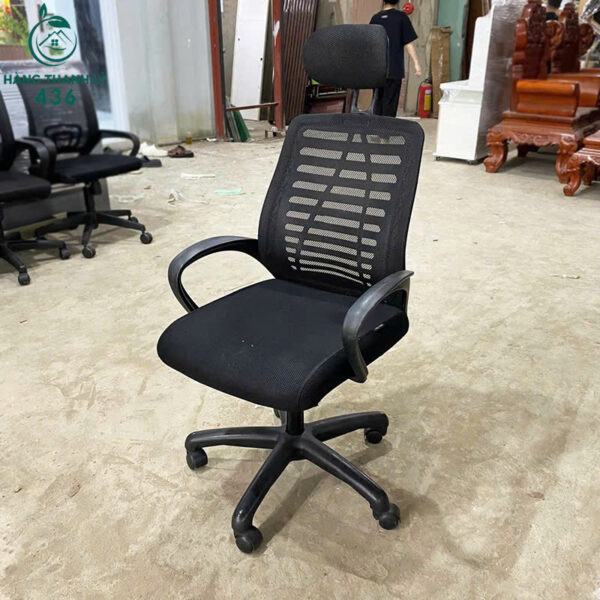 Ghế Xoay Ngã Lưng Có Tựa Đầu Cũ Giá Rẻ (Nhiều Mẫu) (2) Ghe Xoay Nga Lung Co Tua Dau Cu Gia Re Nhieu Mau 2 1
