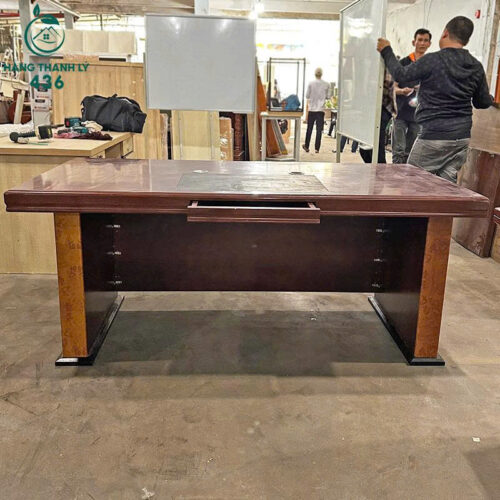 Bàn Giám Đốc 1M8x90CM Cũ Không Hộc Giá Rẻ 3 ban giam doc 1m6 cu khong hoc gia re 3