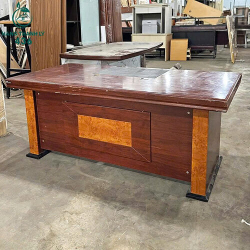 Bàn Giám Đốc 1M8x90CM Cũ Không Hộc Giá Rẻ 5 ban giam doc 1m6 cu khong hoc gia re 4