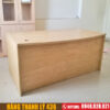Bàn trưởng phòng 1m6 cũ màu gỗ sồi 2 ban truong phong cu
