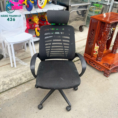 Ghế Xoay Ngã Lưng Có Tựa Đầu Cũ Giá Rẻ (Nhiều Mẫu) 4 ghe xoay nga lung co tua dau cu gia re nhieu mau 3