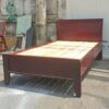 Giường MDF Màu Nâu 1m2×2m Cũ Giá Rẻ 2 giuong cu