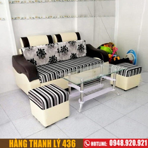 Sofa mini tồn kho thanh lý giá rẻ (nhiều màu) 7 sofa thanh ly 2 1