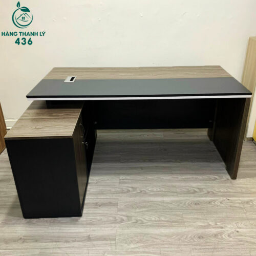 Thanh Lý Bàn Giám Đốc Chữ L Mới 99% (Nhiều Mẫu) 7 Ban giam doc thanh ly 1