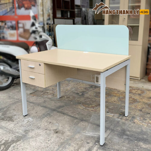 Bàn Làm Việc Có Vách Ngăn Cũ 1M1 Giá Rẻ 4 ban lam viec cu tphcm 3