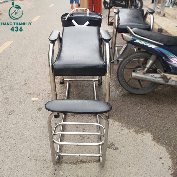 bo ghe goi dau khung inox cu 2