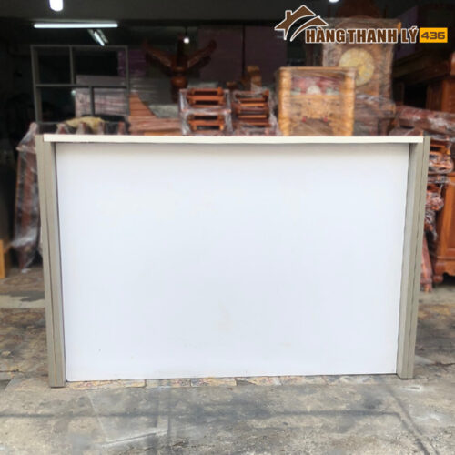 Quầy Lễ Tân Cũ 1M1 Cao Cấp 4 quay le tan cu gia re 2
