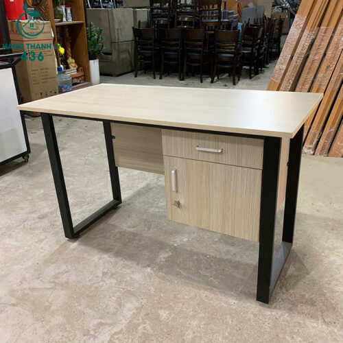 thanh ly ban lam viec chan sat u 2 hoc 1m2x60cm moi 99 nhieu mau 4