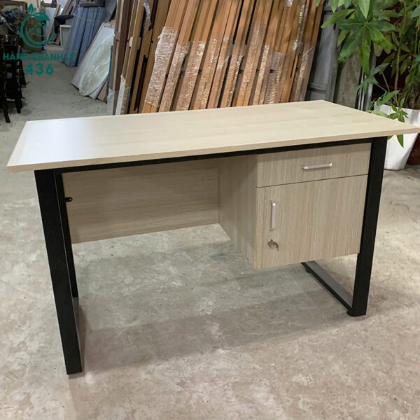 thanh ly ban lam viec chan sat u 2 hoc 1m2x60cm moi 99 nhieu mau 5