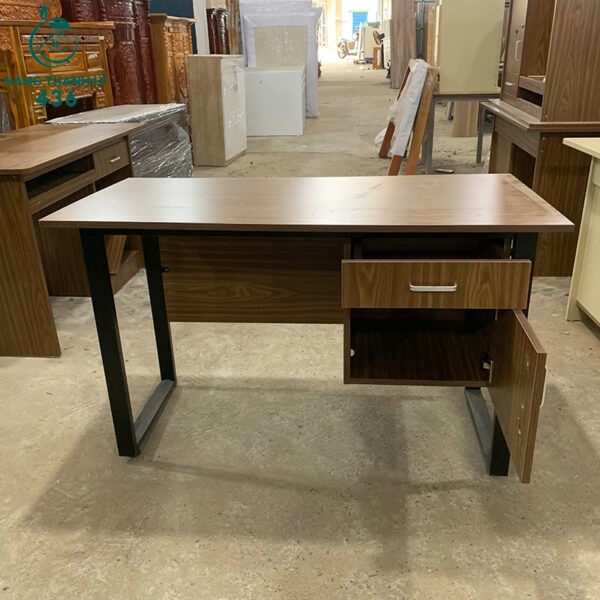 thanh ly ban lam viec chan sat u 2 hoc 1m2x60cm moi 99 nhieu mau 7