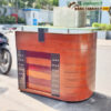 Quầy Lễ Tân Gỗ Cũ 1M1 Hiện Đại 1 thanh ly quay cu 1