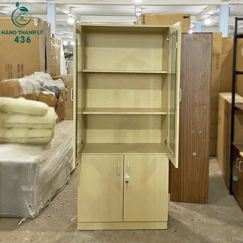Thanh Lý Tủ Hồ Sơ Gỗ 1M8 2 Cửa Kính Mới 99% (Nhiều Màu) thanh-ly-tu-ho-so-go-1m8-2-cua-kinh-moi-99-nhieu-mau-4 Thanh Lý Tủ Hồ Sơ Gỗ 1M8 2 Cửa Kính Mới 99% (Nhiều Màu)