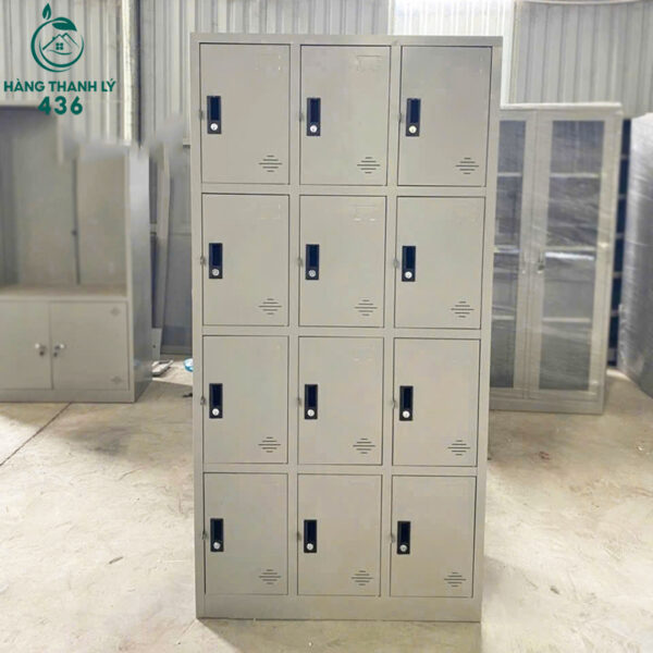 thanh ly tu locker 12 ngan 3 khoang tien dung
