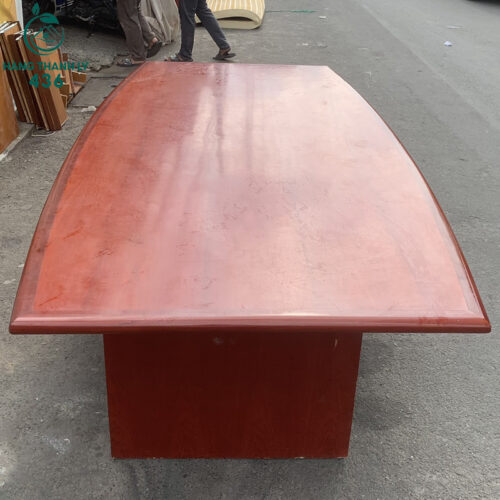 Bàn Họp Gỗ MDF 2m4x1m2 Cũ 3 BAN HOP CU 2 1