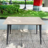 Bàn Làm Việc Chân Sắt Cũ 1m2 Giá Rẻ 2 ban lam viec cu