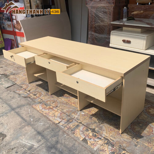 Cụm Bàn Làm Việc 3 Người Cũ Giá Rẻ 3 ban lam viec nhom cu