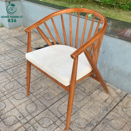 Ghế 12 Nan Gỗ Tự Nhiên Cũ 3 ghe cafe cu 4