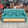 Thanh Lý Ghế Sofa Nail Bọc Da Cũ 1 ghe nail cu