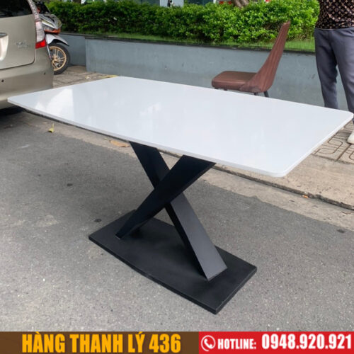 Thanh Lý 10+ Bàn Ăn Mặt Đá Kiểu Hiện Đại Mới 99% 7 thanh ly ban an cu 3 1