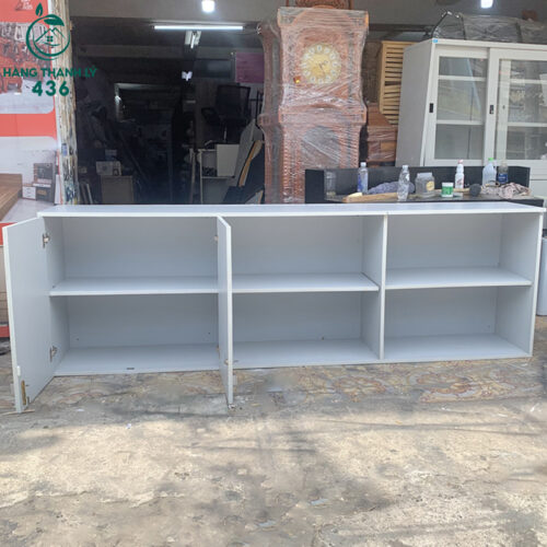 Kệ Tủ Hồ Sơ Thấp 2m4 Cũ Giá Rẻ (2 Mẫu) 3 tu ho so cu 6