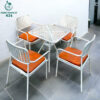 Thanh Lý Bộ Bàn Ghế Cafe Sắt Đẹp Mới 99% 2 Thanh ly bo ban cafe 1
