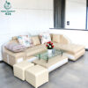 Thanh Lý Bộ Sofa Da Góc Hiện Đại, Sang Trọng Mới 99% 1 Thanh ly bo sofa 5