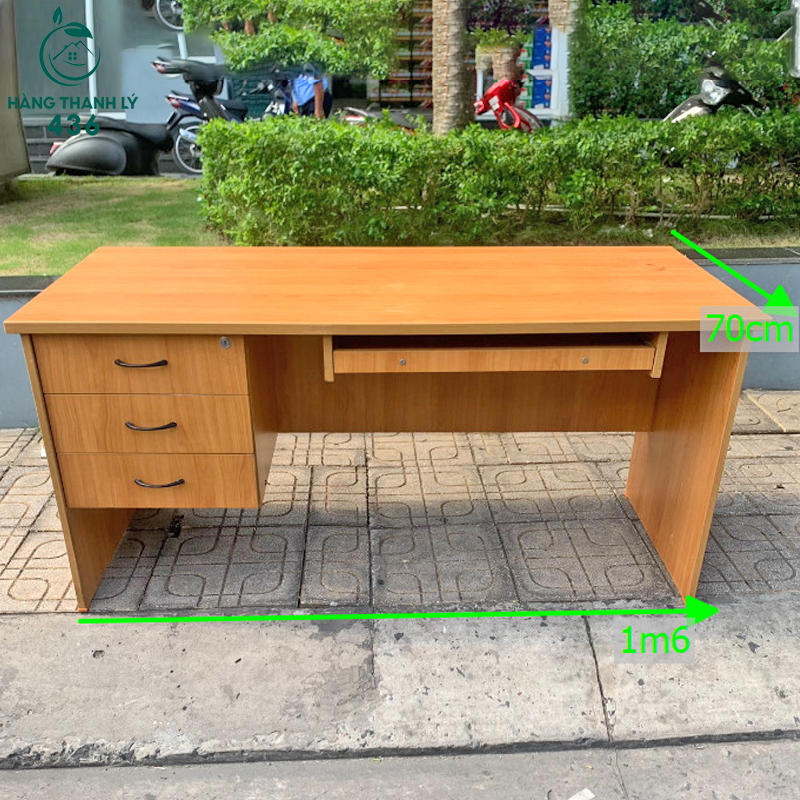 Bàn Làm Việc Cũ 1M6x70CM Giá Rẻ ban-lam-viec-cu-1-1 Bàn Làm Việc Cũ 1M6x70CM Giá Rẻ