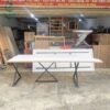 Bàn Họp 2M4 Chân Sắt Chữ X Cũ 1 ban lam viec cu 6