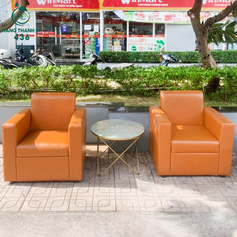 bo-sofa-cu-1 Ghế Sofa Đơn Màu Cam Cũ Giá Rẻ