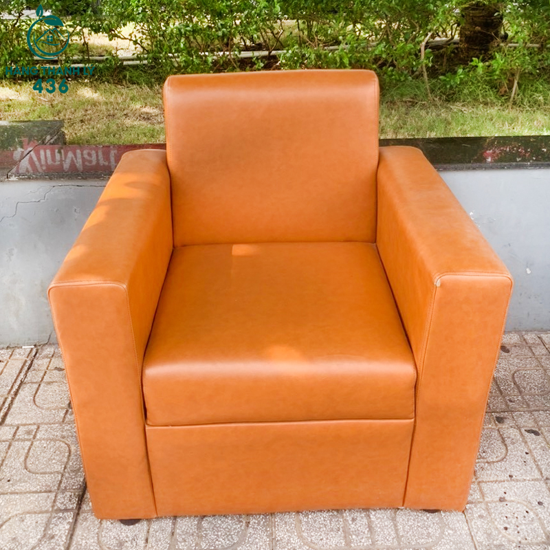 ghe-sofa-cu-2 Ghế Sofa Đơn Màu Cam Cũ Giá Rẻ