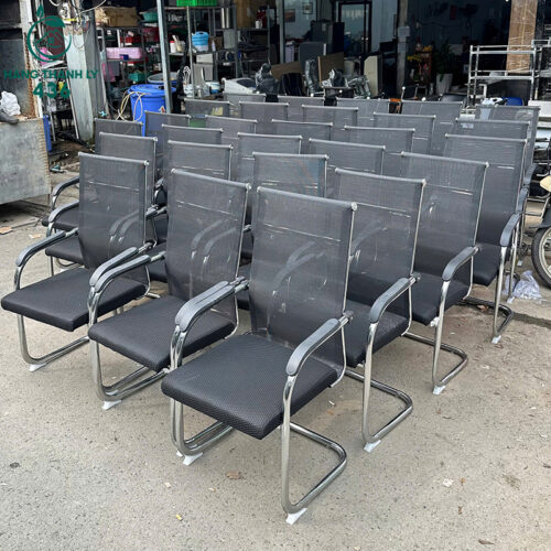 Ghế Văn Phòng Cũ Chân Quỳ Lưng Lưới Hàng Đẹp 5 Ghế Văn Phòng Cũ Chân Quỳ Lưng Lưới Hàng Đẹp