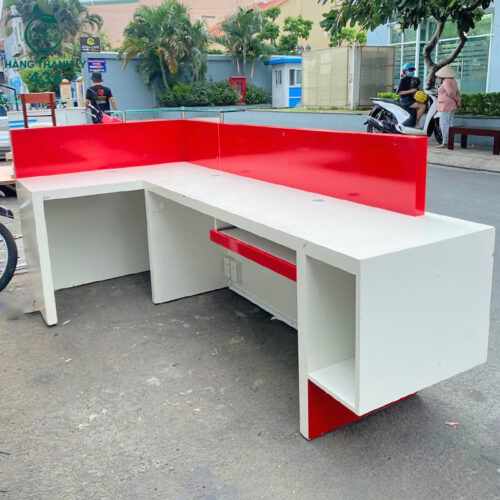 Quầy Lễ Tân Cũ Kiểu Dáng Hiện Đại 5 quay le tan cu 4.1