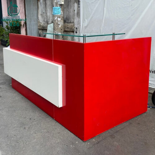 Quầy Lễ Tân Cũ Kiểu Dáng Hiện Đại 4 quay le tan cu 4.2
