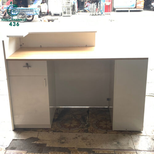 Thanh Lý Quầy Lễ Tân Mới 99% Giá Siêu Ưu Đãi 4 quay le tan thanh ly