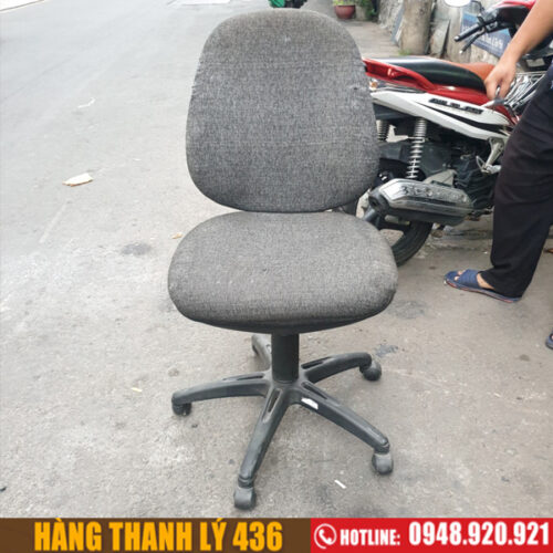 Ghế Văn Phòng Xoay Không Tay Vịn Cũ Giá Rẻ (Nhiều Mẫu) 7 thanh ly ghe van phong cu 5