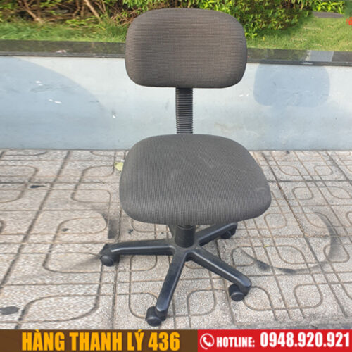 Ghế Văn Phòng Xoay Không Tay Vịn Cũ Giá Rẻ (Nhiều Mẫu) 8 thanh ly ghe xoay cu