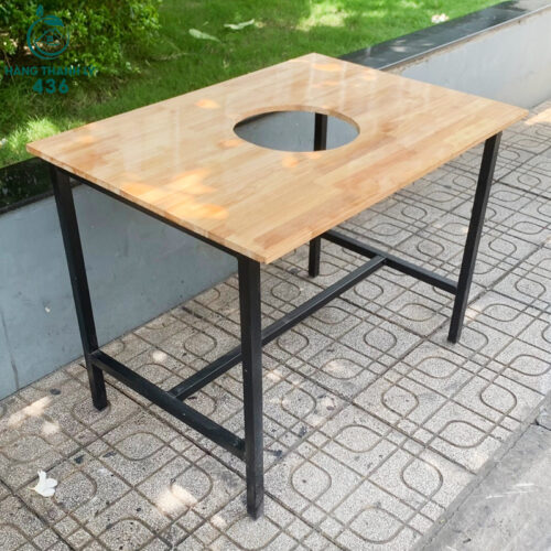 Thanh Lý Bàn Quán Nướng 1Mx70CM Mới 99% 4 ban quan an thanh ly 5