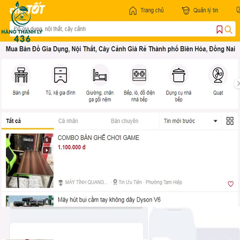 Top 6 Cửa Hàng Thanh Lý Đồ Cũ Biên Hòa, Đồng Nai cho-tot-dddd Top 6 Cửa Hàng Thanh Lý Đồ Cũ Biên Hòa, Đồng Nai