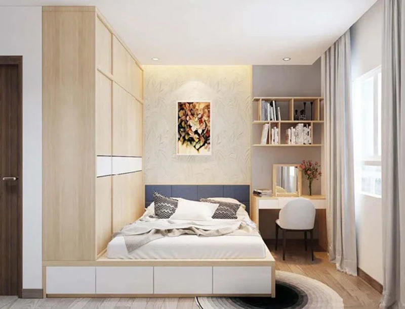 Giường liền tủ thanh lý