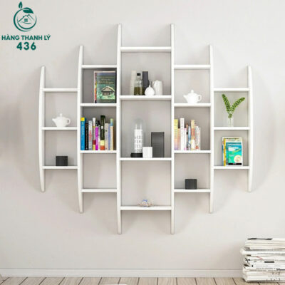 ke-sach-treo-tuong-7-400x400 Thanh Lý Kệ Sách Treo Tường Cũ Đẹp, Tiện Lợi, Chất Lượng