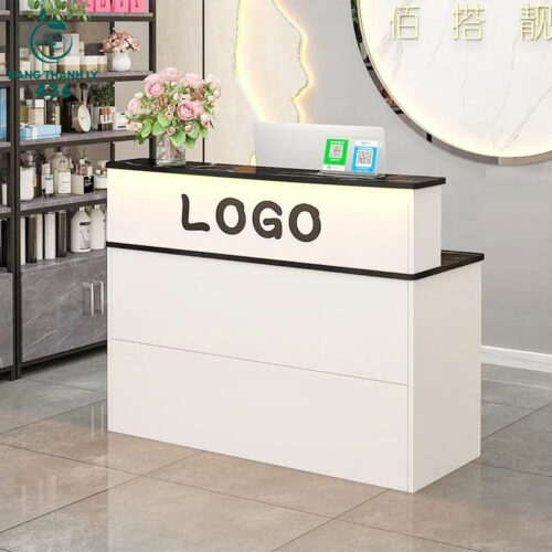 Tổng Hợp 50+ Quầy Lễ Tân Hiện Đại, Sang Trọng Giá Tận Xưởng 4 quay le tan thanh ly 17