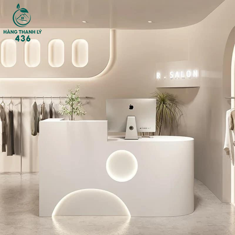 quay-le-tan-thanh-ly-18 Tổng Hợp 50+ Quầy Lễ Tân Hiện Đại, Sang Trọng Giá Tận Xưởng