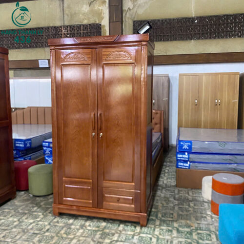 thanh ly tu ao 2 canh 1m2 go xoan dao moi 99 1