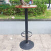 Bàn Bar Tròn Chân Sắt Bền Đẹp Cũ Giá Rẻ 2 ban bar cu