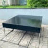 Bàn Sofa Chân Inox Mặt Vuông 80CM Hiện Đại Cũ 2 ban lam viec cu 2 jpg