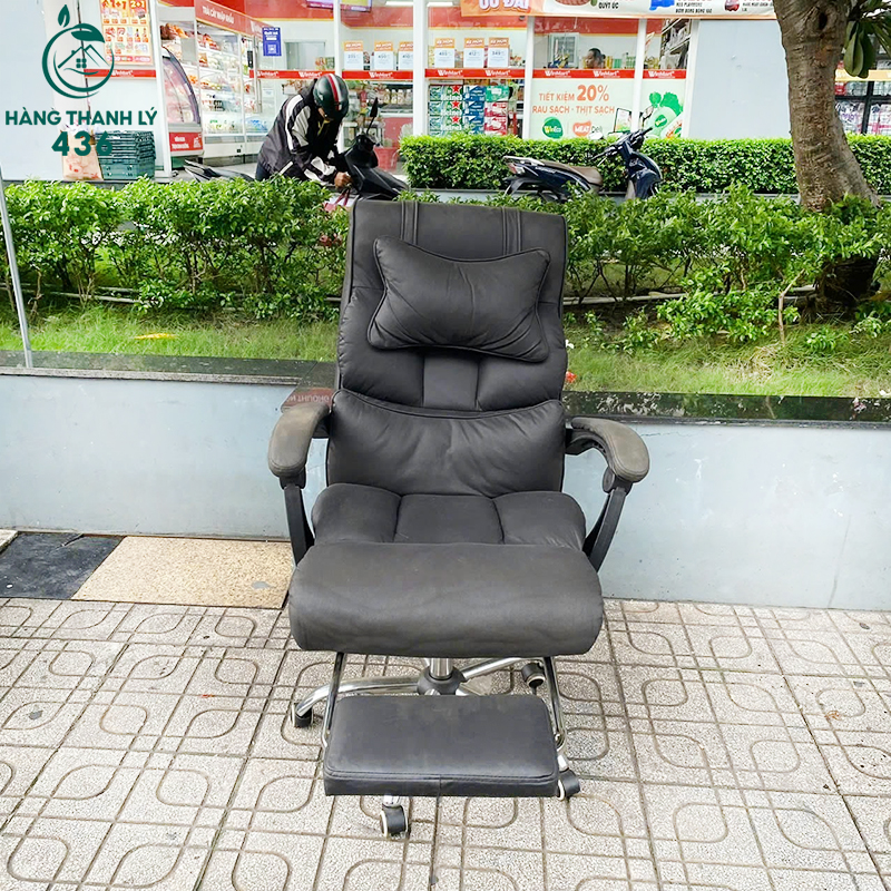 Ghế Xoay Có Gác Chân Bọc Da Cũ Giá Rẻ (Nhiều Màu) ghe-van-phong-cu-11 Ghế Xoay Có Gác Chân Bọc Da Cũ Giá Rẻ (Nhiều Màu)